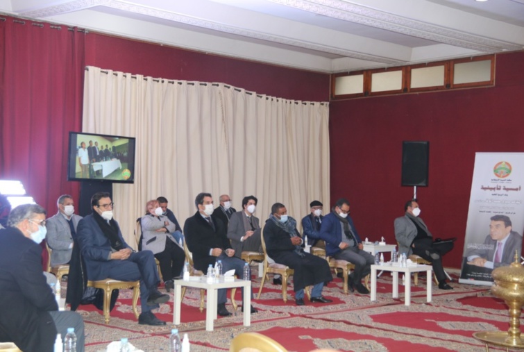 في ليلة الوفاء.. الأخ نزار بركة يعدد مناقب فقيد الحزب الكبير سي محمد الوفا ويستحضر مساره النضالي والمهني والسياسي الحافل في ليلة الوفاء.. الأخ نزار بركة يعدد مناقب فقيد الحزب الكبير سي محمد الوفا ويستحضر مساره النضالي والمهني والسياسي الحافل