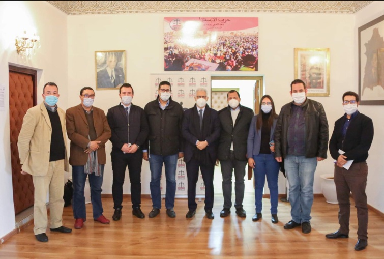 الأخ نزار بركة في لقائه باللجنة الوطنية للشباب.. يؤكد موقف حزب الاستقلال الثابت في دعم التمكين السياسي للشباب ويشدد على ضرورة ضمان تمثيليتهم بالبرلمان وتقوية حضورهم بالمجالس المنتخبة الأخ نزار بركة في لقائه باللجنة الوطنية للشباب.. يؤكد موقف حزب الاستقلال الثابت في دعم التمكين السياسي للشباب ويشدد على ضرورة ضمان تمثيليتهم بالبرلمان وتقوية حضورهم بالمجالس المنتخبة