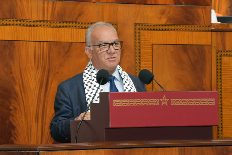 الأخ نورالدين مضيان: تضامن مطلق مع الشعب الفلسطيني ودعوة المنتظم الدولي  للتدخل من أجل وقف العدوان الإسرائيلي