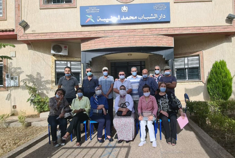 الجامعة الوطنية لموظي وزارة الشباب والرياضة تجدد مكتبها بفرع الحاجب