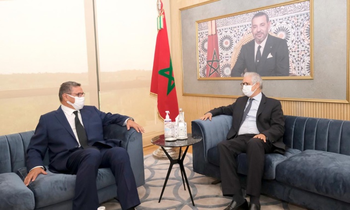 الأخ نزار بركة يلتقي بالسيد رئيس الحكومة المعين.. ويتلقى عرضا للمشاركة في الحكومة