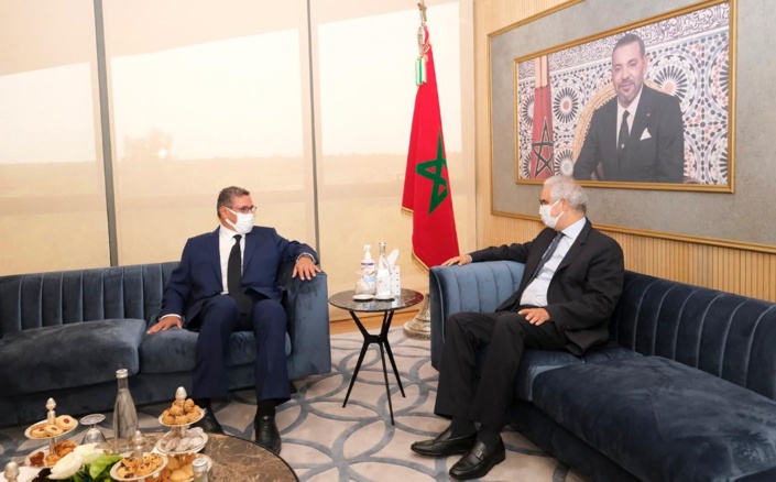 الأخ نزار بركة يلتقي بالسيد رئيس الحكومة المعين.. ويتلقى عرضا للمشاركة في الحكومة