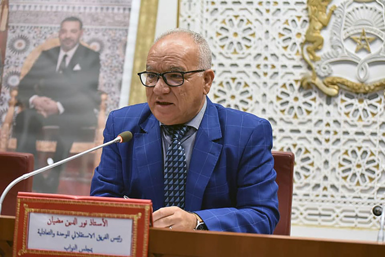 الأخ نورالدين مضيان :أولويات مشروع القانون المالي يجب أن تكون قادرة على إحداث التغيير الذي يتطلع اليه المغاربة وتعزيز الثقة في المؤسسات الأخ نورالدين مضيان :أولويات مشروع القانون المالي يجب أن تكون قادرة على إحداث التغيير الذي يتطلع اليه المغاربة وتعزيز الثقة في المؤسسات