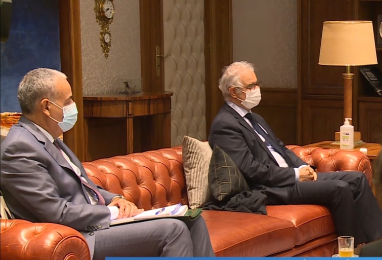 تحضيرات تنظيم النسخة 7 من جائزة الحسن الثاني العالمية الكبرى للماء محور مباحثات بين الأخ نزار بركة وزير التجهيز والماء ورئيس المجلس العالمي للماء تحضيرات تنظيم النسخة 7 من جائزة الحسن الثاني العالمية الكبرى للماء محور مباحثات بين الأخ نزار بركة وزير التجهيز والماء ورئيس المجلس العالمي للماء