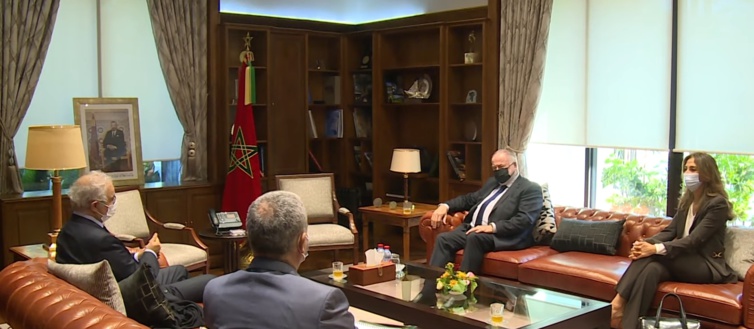 تحضيرات تنظيم النسخة 7 من جائزة الحسن الثاني العالمية الكبرى للماء محور مباحثات بين الأخ نزار بركة وزير التجهيز والماء ورئيس المجلس العالمي للماء تحضيرات تنظيم النسخة 7 من جائزة الحسن الثاني العالمية الكبرى للماء محور مباحثات بين الأخ نزار بركة وزير التجهيز والماء ورئيس المجلس العالمي للماء