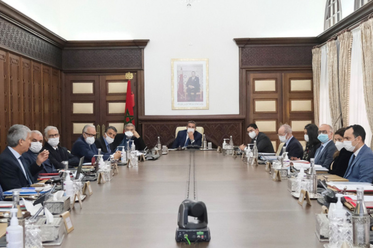 مجلس للحكومة يتداول ويصادق على مشروع قانون ومشاريع مراسيم واتفاقية دولية ومقترحات تعيينات في مناصب عليا مجلس للحكومة يتداول ويصادق على مشروع قانون ومشاريع مراسيم واتفاقية دولية ومقترحات تعيينات في مناصب عليا