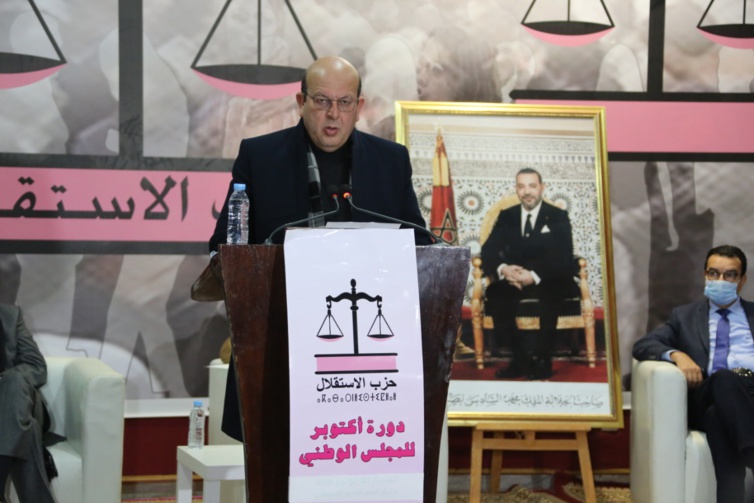 بيان المجلس الوطني لحزب الاستقلال - الجمعة 10 دجنبر 2021