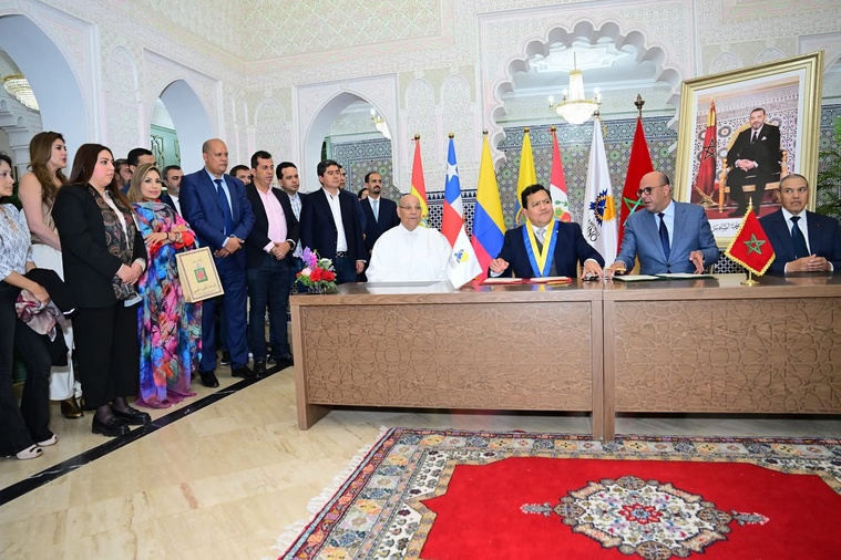 مجلس المستشارين وبرلمان الأنديز يوقعان إعلانا مشتركا لتعزيز التعاون بينهما