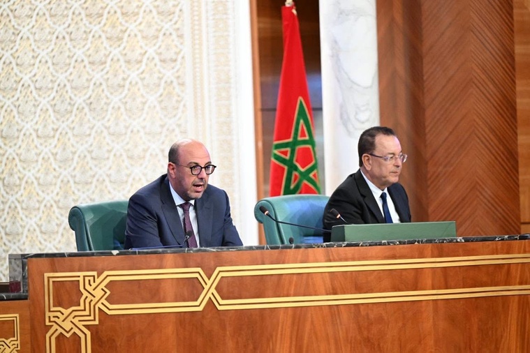 الأخ سيدي محمد ولد الرشيد رئيس مجلس المستشارين يؤكد أن منطق المبادرة والاستباق أثمر مكاسب وزانة لدعم مغربية الصحراء الأخ سيدي محمد ولد الرشيد رئيس مجلس المستشارين يؤكد أن منطق المبادرة والاستباق أثمر مكاسب وزانة لدعم مغربية الصحراء