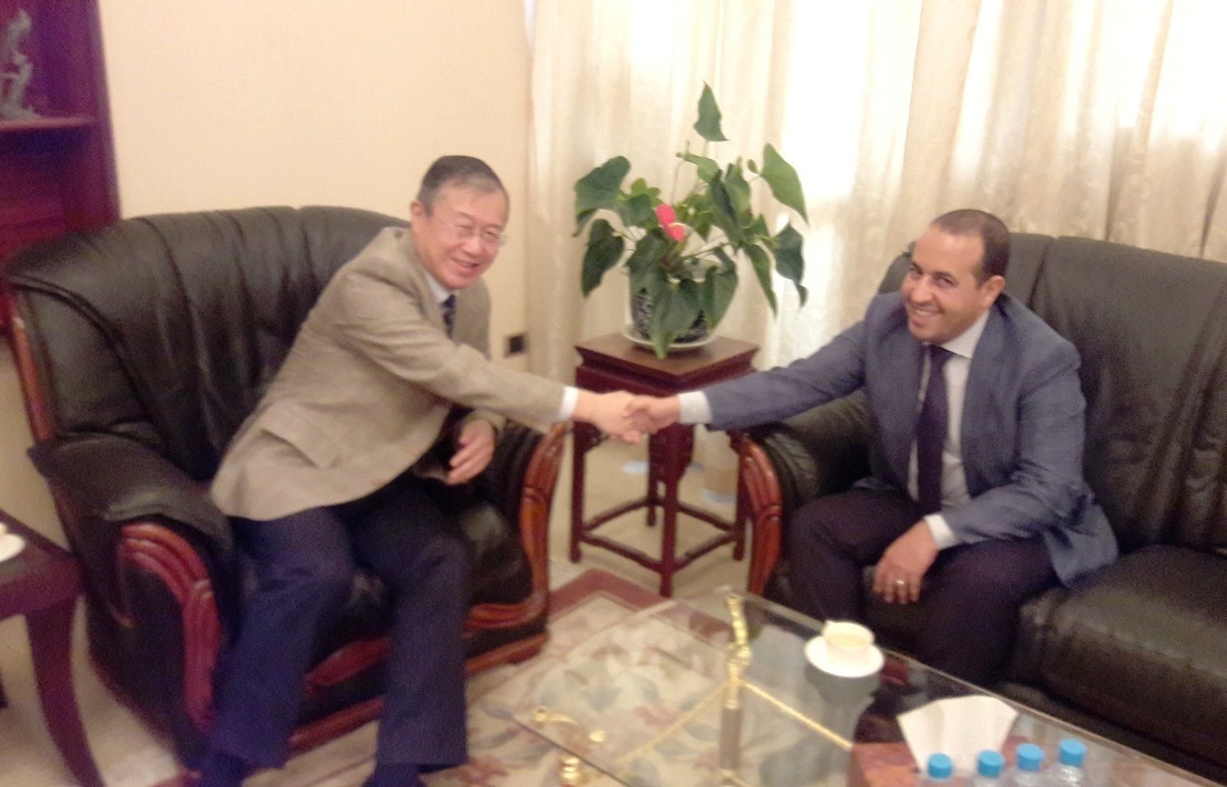 الأخ أحمد احميميد يزور السفير الصيني المعتمد بالمغرب
