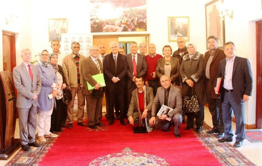 الأمين العام لحزب الاستقلال يستقبل المكتب التنفيذي للعصبة المغربية للتربية الأساسية ومحاربة الأمية
