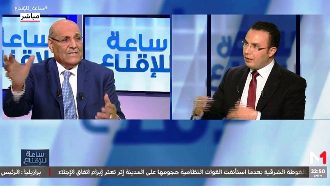 الأخ مولاي حمدي ولد الرشيد في ضيافة  برنامج ساعة للإقناع  بقناة ميدي   تيفي