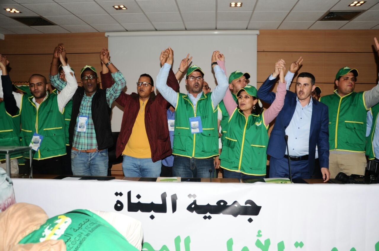 تجديد الثقة في الأخ رشدي رمزي كاتبا عاما لجمعية البناة و البيان الختامي للمؤتمر الوطني 16 لجمعية البناة