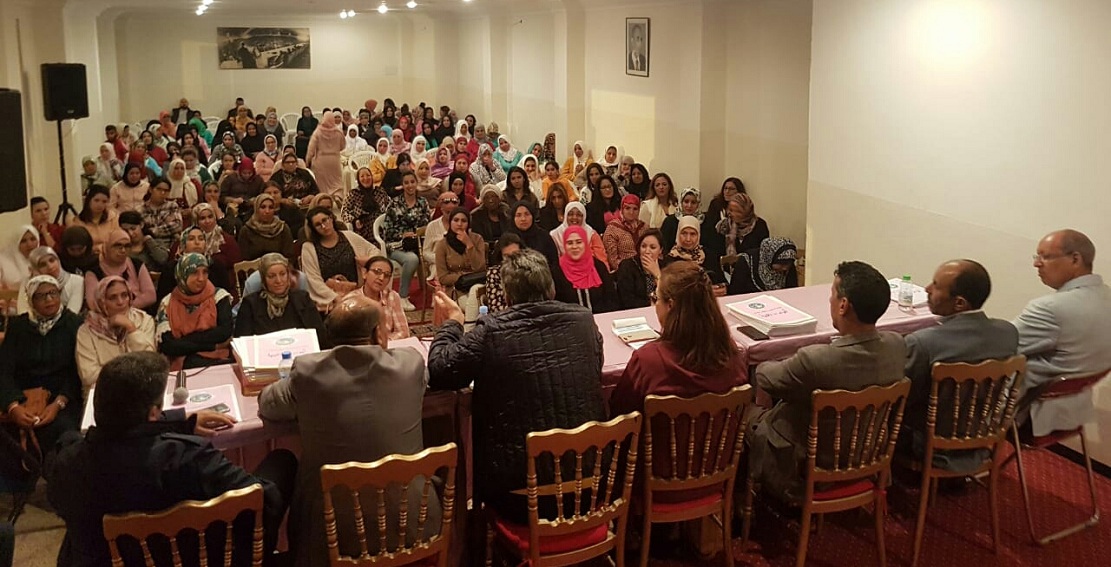 استعدادا للمؤتمرالوطني الخامس لمنظمة المرأة الاستقلالية : انعقاد المؤتمرات الاقليمية  لمراكش والحوز وشيشاوة  والرحامنة