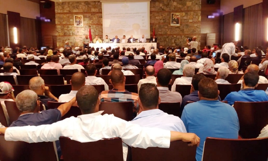 الأخ النعم ميارة يترأس مؤتمر تجديد المكتب الإقليمي للاتحاد العام للشغالين بمراكش