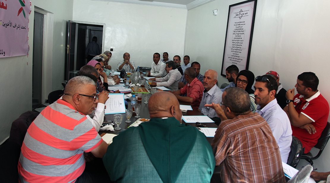 الأخ أحمد بلفاطمي يترأس المؤتمر الأول لتأسيس المجلس الجهوي بسوس ماسة للجامعة الوطنية لموظفي وأعوان قطاع الشبيبة والرياضة الأخ أحمد بلفاطمي يترأس المؤتمر الأول لتأسيس المجلس الجهوي بسوس ماسة للجامعة الوطنية لموظفي وأعوان قطاع الشبيبة والرياضة