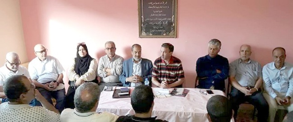 الأخ رشيد زمهوت مبعوث اللجنة التنفيذية يترأس  أشغال المجلس الإقليمي لحزب الاستقلال ببركان