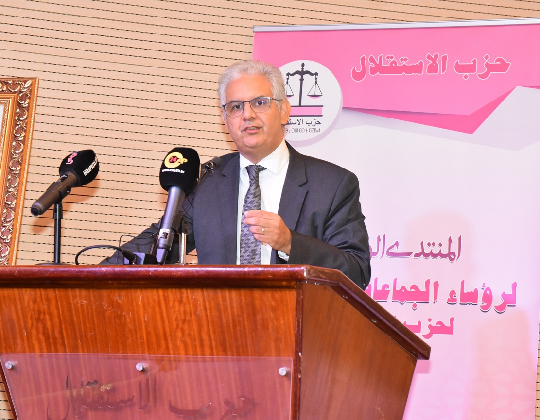 الأخ نزار بركة: حزب الاستقلال يجدد تثمينه لدعوة جلالة الملك من أجل التعبئة الوطنية الشاملة للنهوض بالميدان الاجتماعي