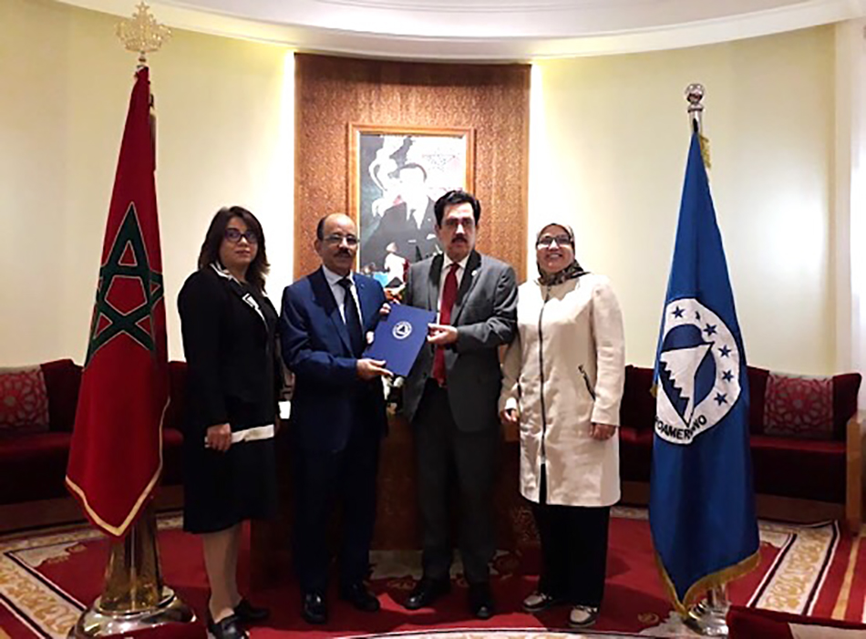 الأخ أحمد الخريف : معتزون بالدينامية المتواترة والنوعية للعلاقات بين البرلمان المغربي وبرلمان أمريكا الوسطى الأخ أحمد الخريف : معتزون بالدينامية المتواترة والنوعية للعلاقات بين البرلمان المغربي وبرلمان أمريكا الوسطى