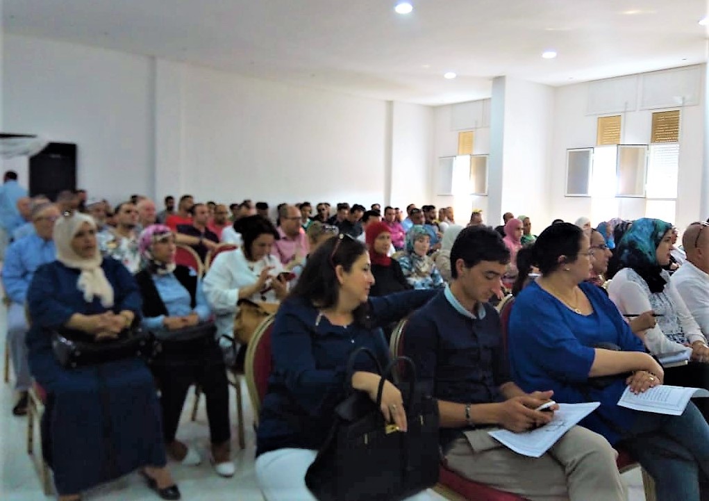 الأخ عبد الجبار الراشدي عضو اللجنة التنفيذية ومنسق الحزب بالجهة يترأس المؤتمر المحلي لتجديد فرعي حزب الاستقلال بكل من طنجة المدينة والسواني