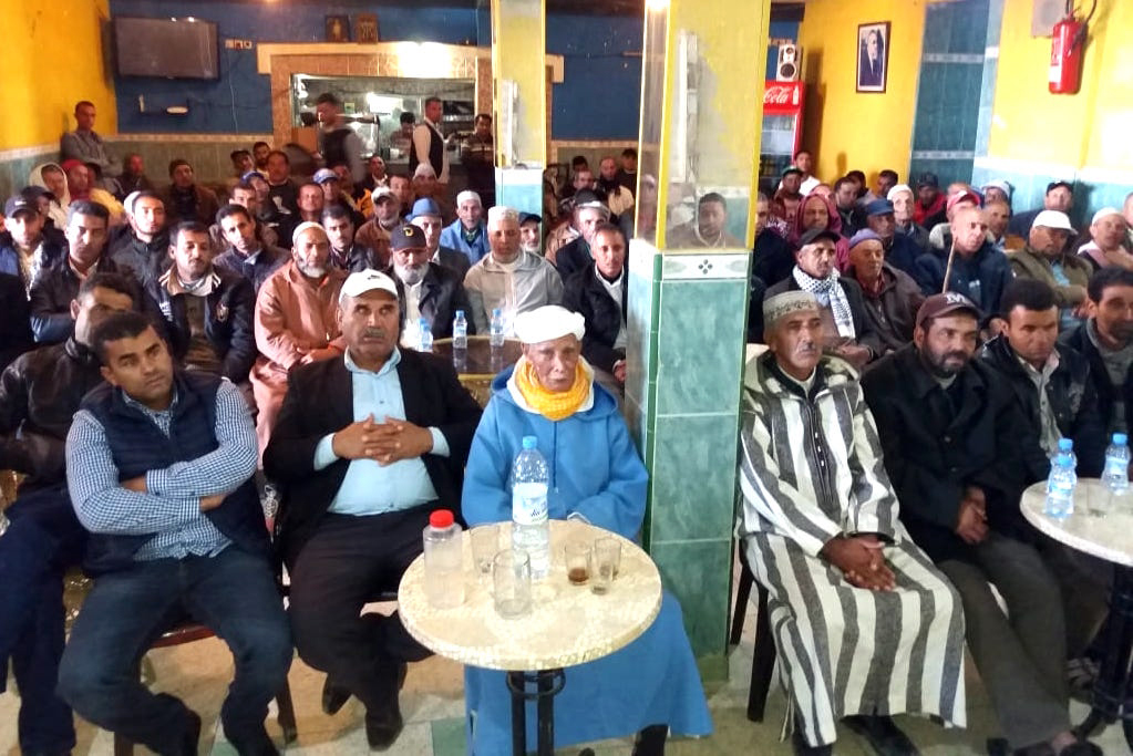 الأخ عزيز هيلالي  يشرف على أنشطة تنظيمية مكثفة بجماعات المكرن و سيدي علال التازي و سيدي محمد بنمنصور بإقليم القنيطرة