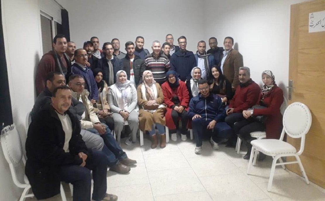 الأخ لحسن مادي يترأس المؤتمر المحلي لتجديد مكتب فرع العصبة المغربية للتربية الاساسية ومحاربة الأمية بقلعة السراغنة