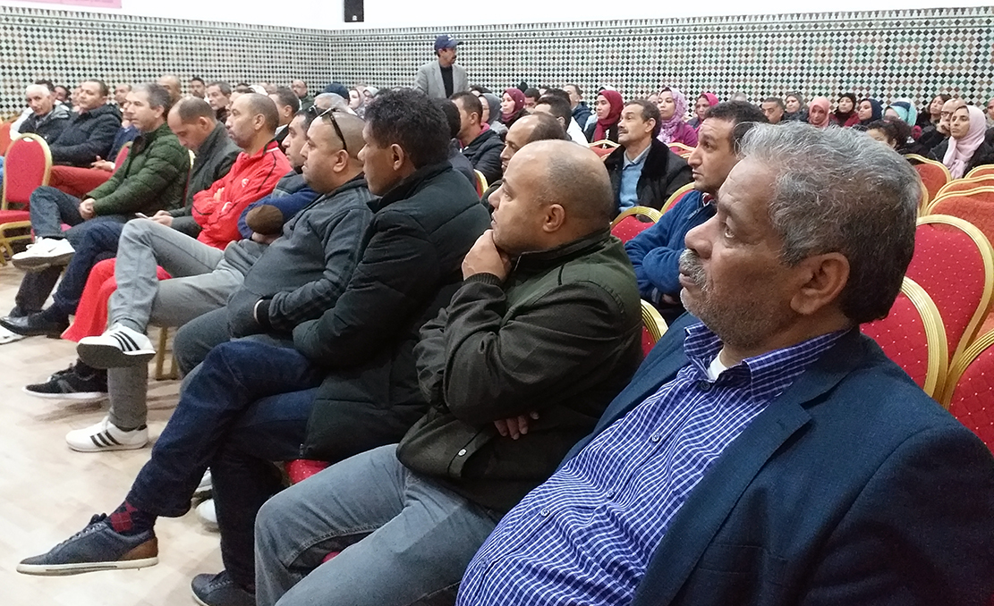الأخ النعم ميارة يترأس الجمع العام للنقابة الوطنية لمستخدمي الصندوق المغربي للتقاعد