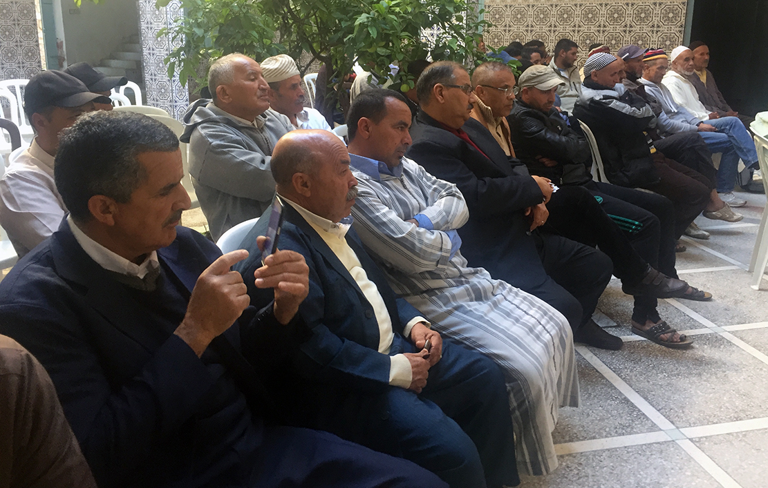 الاخت زينب قيوح تترأس اجتماعات تنظيمبة لحزب الاستقلال ومنظماته الموازية بتافنكولت بتارودانت