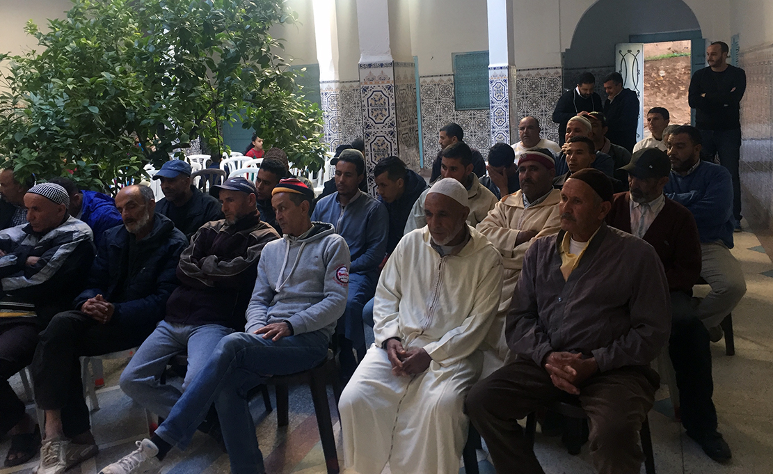 الاخت زينب قيوح تترأس اجتماعات تنظيمبة لحزب الاستقلال ومنظماته الموازية بتافنكولت بتارودانت