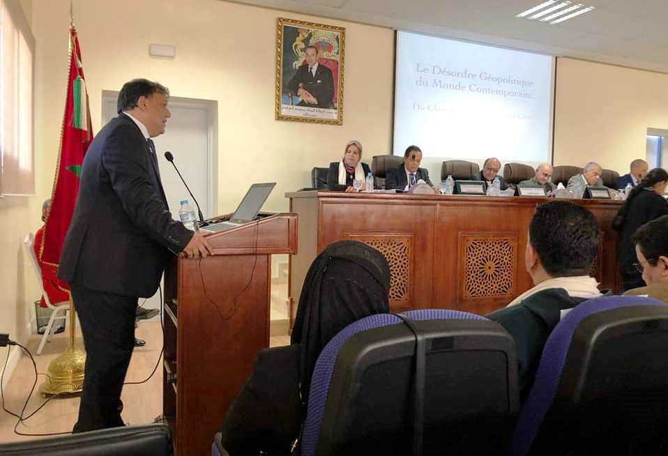 الأخ محمد سعود يناقش أطروحته لنيل الدكتوراه في العلوم السياسية