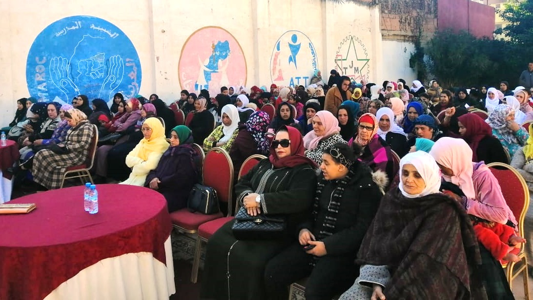 الأخت خديجة الزومي تترأس المؤتمر الإقليمي الثاني لمنظمة المرأة الاستقلالية بسيدي سليمان