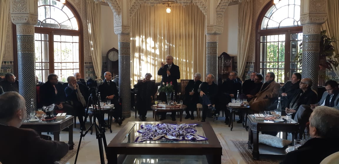 الأخ نزار بركة الأمين العام لحزب الاستقلال يعقد لقاءا تواصليا هاما مع رجال الأعمال والمنعشين الاقتصاديين بمدينة فاس