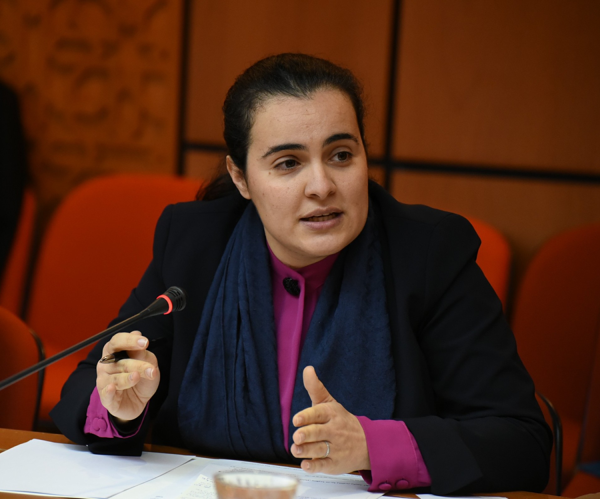 الأخت إيمان بنربيعة : تعقيد مساطر انشاء المقاولات وغياب المواكبة يسهمان في إضعاف هذا النسيج الحيوي الأخت إيمان بنربيعة : تعقيد مساطر انشاء المقاولات وغياب المواكبة يسهمان في إضعاف هذا النسيج الحيوي