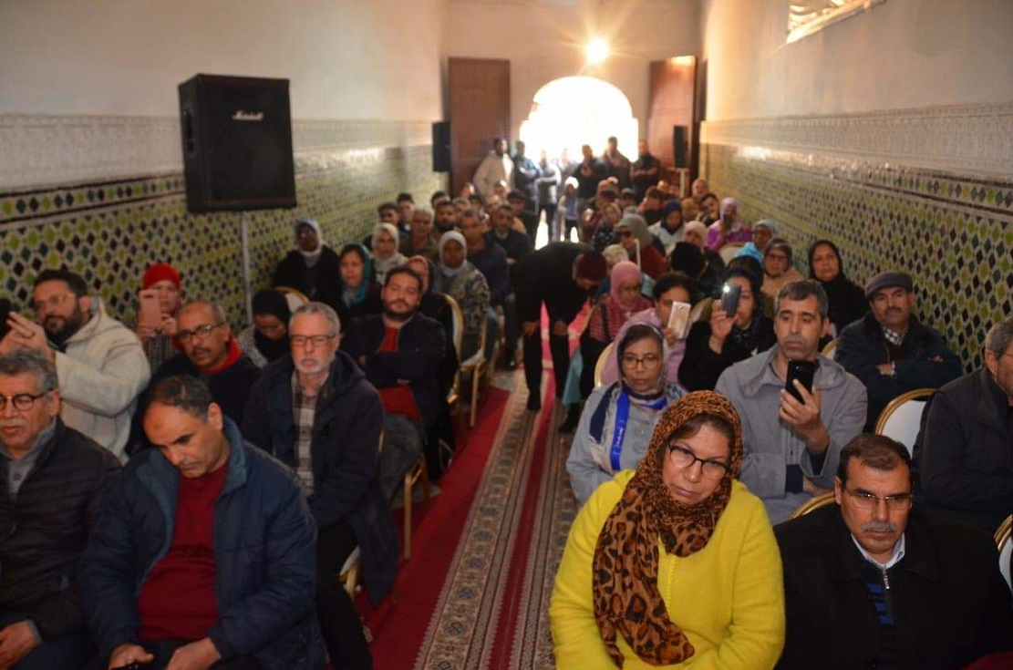 حزب الاستقلال بفاس ينظم صبحية الوفاء ليوم الابطال 31يناير44 بمقبرة الشهداء