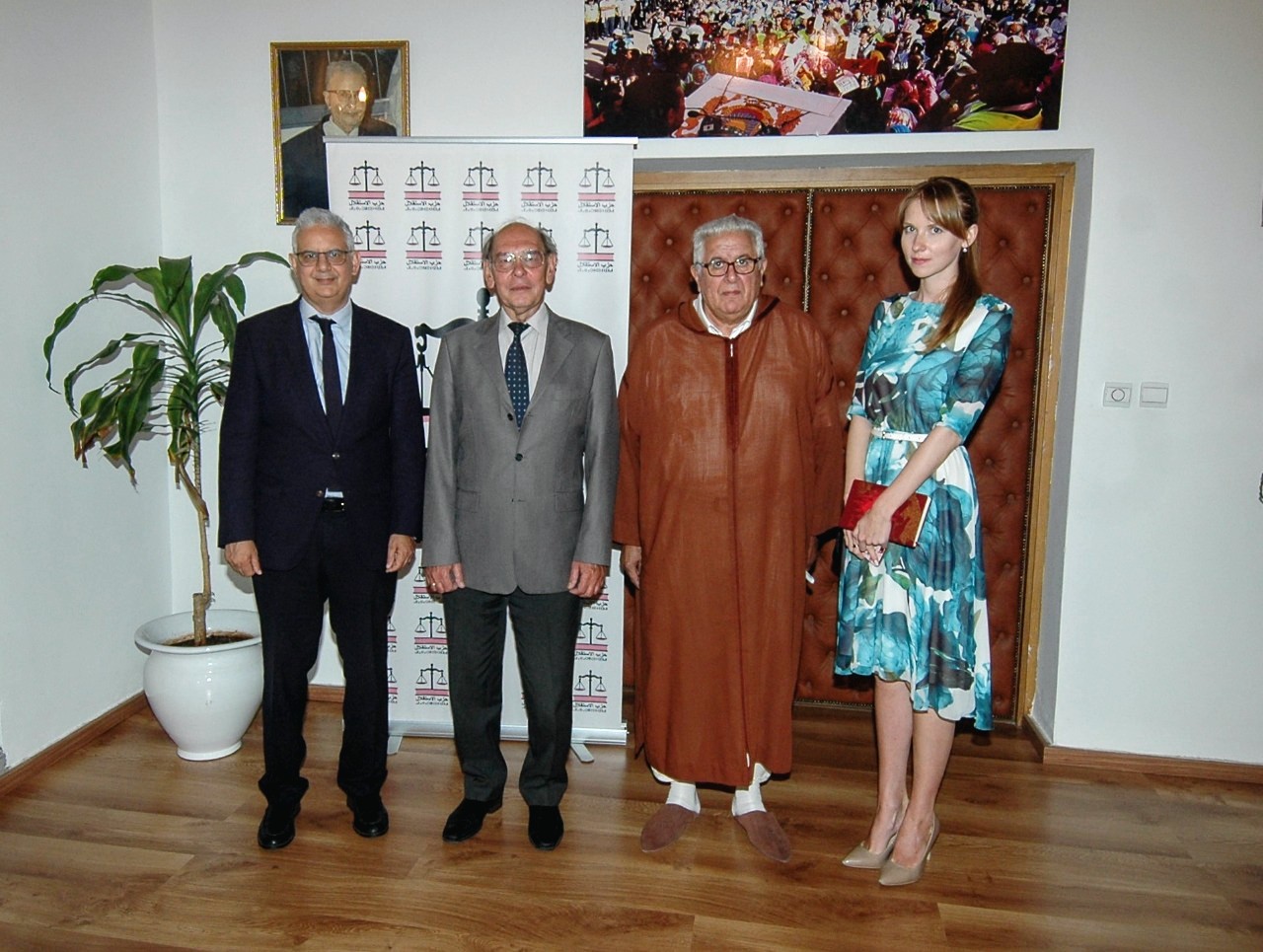 الأخ نزار بركة يستقبل السفير المفوض فوق العادة لفيدرالية روسيا الاتحادية بالمغرب