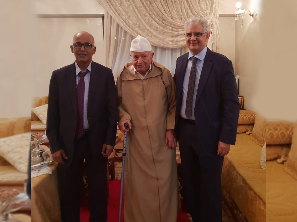 في إطار أجرأة مبادرة المصالحة مع الريف.. الأخ نزار بركة يعقد لقاء هاما مع المناضل المقاوم محمد بن سعيد ايت ايدر