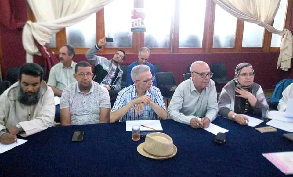 في الدورة الخامسة للمجلس الوطني للعصبة المغربية للتربية الأساسية ومحاربة الأمية