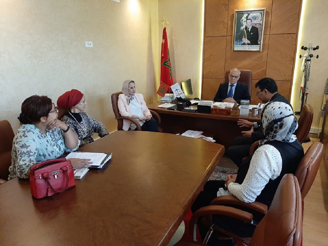 الفريق الاستقلالي يستقبل الحركة المطلبية للنساء السلاليات بالمغرب والجمعية الديموقراطية لنساء المغرب
