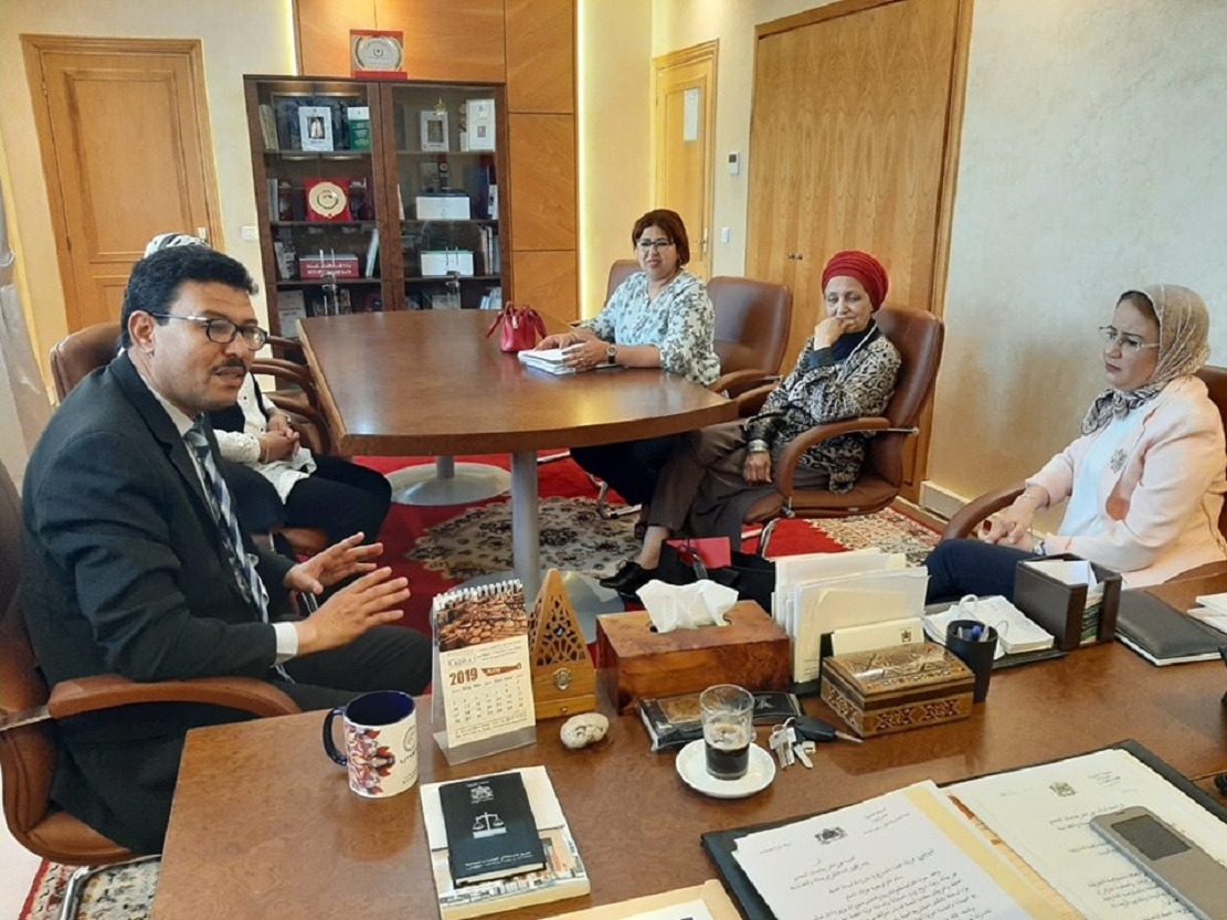 الفريق الاستقلالي يستقبل الحركة المطلبية للنساء السلاليات بالمغرب والجمعية الديموقراطية لنساء المغرب