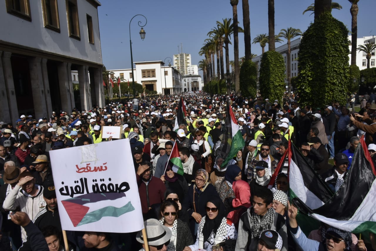 الأخ نزار بركة : مسيرة الرباط رسالة رفض جماعية ل"صفقة القرن" تعكس الإجماع الوطني المتجدد للشعب المغربي نصرة لفلسطين