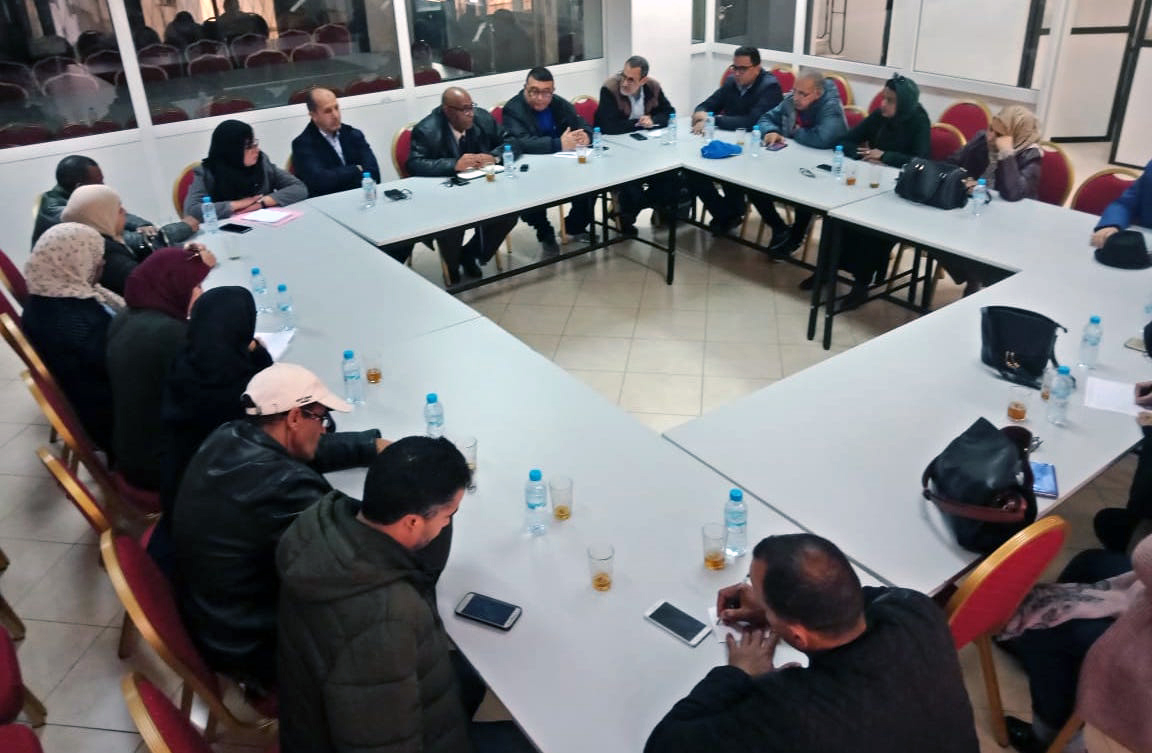 الجامعة الوطنية لموظفي وزارة الشباب والرياضة تنبه إلى خطورة الأوضاع التي يتخبط فيها القطاع الجامعة الوطنية لموظفي وزارة الشباب والرياضة تنبه إلى خطورة الأوضاع التي يتخبط فيها القطاع