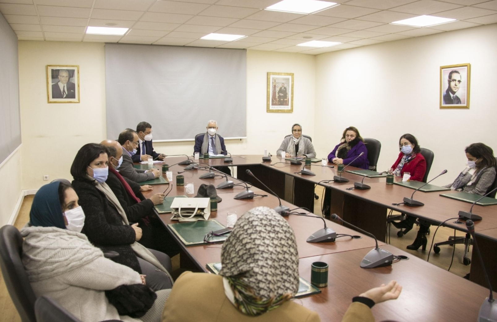 الأخ نزار بركة يستقبل ثلة من الأطر الطبية.. مناقشة لواقع القطاع الصحي ببلادنا وفرص التعافي بعد الجائحة في أفق تحقيق الإصلاح المنشود
