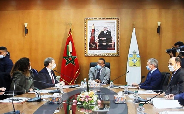 نحو تقوية العلاقات التجارية والاقتصادية بين المملكة المغربية والجمهورية الفرنسية  