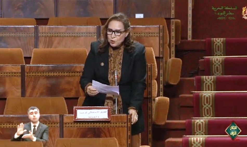 الأخت سعيدة أيت أبو علي : دعوة الحكومة إلى الإسراع بمعالجة أوضاع  القاصرين المغاربة  بالديار الإسبانية
