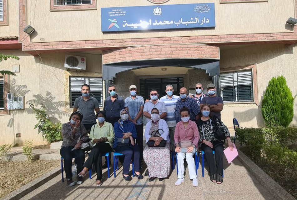 الجامعة الوطنية لموظي وزارة الشباب والرياضة تجدد مكتبها بفرع الحاجب الجامعة الوطنية لموظي وزارة الشباب والرياضة تجدد مكتبها بفرع الحاجب