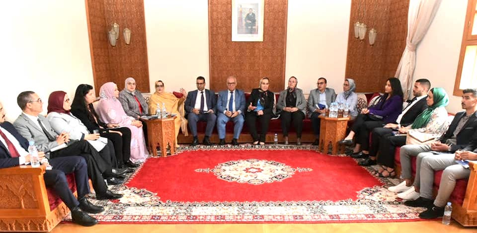 ​  الفريق الاستقلالي بمجلس النواب يستقبل عميد كلية علوم التربية وعددا من الأستاذة والطلبة