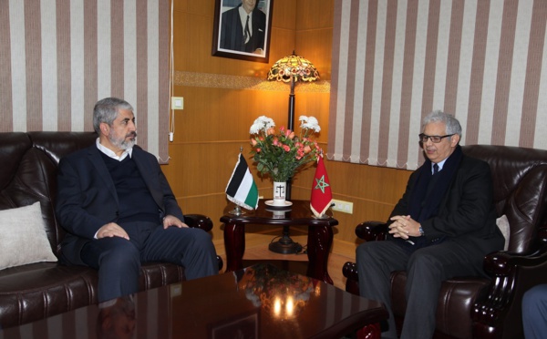  الأخ الأمين العام لحزب الاستقلال يستقبل السيد خالد مشعل الرئيس السابق للمكتب السياسي لحركة حماس