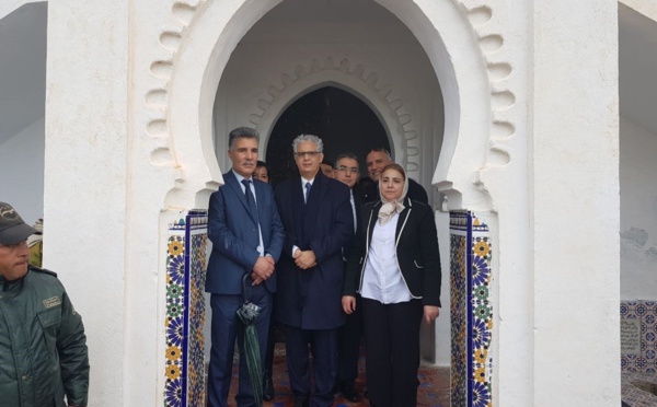 وفد استقلالي برئاسة الأستاذ نزار بركة يترحم على الروح الطاهرة لزعيم الوحدة