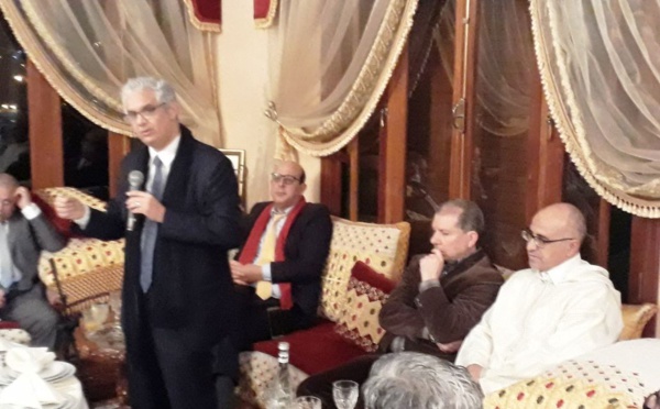 الأخ نزار بركة الأمين العام لحزب الاستقلال في لقاء تواصلي برجال الأعمال بطنجة