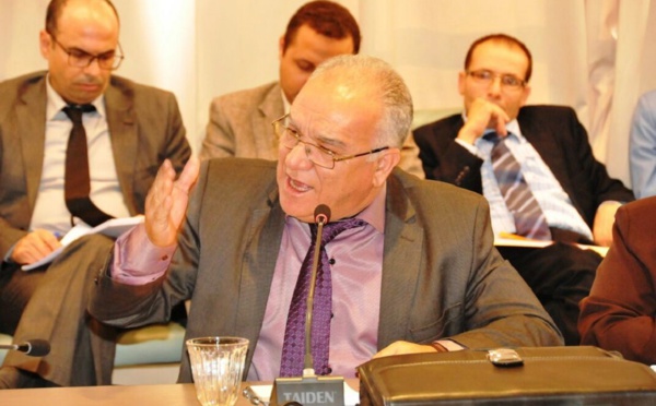 الأخ نورالدين مضيان رئيس الفريق الاستقلالي للوحدة والتعادلية يسائل الحكومة